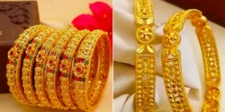 النگو طلا هندی؛ گالری تصاویر ۱۵ عکس از شیک‌ترین مدل‌ها برای خاص‌پسندها