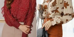 شومیز گلدار نازک خنک ؛ ۱۵ مدل شیک برای مهمونی و دورهمی‌های دوستانه