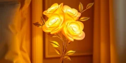 چراغ خواب گل؛ ۱۵ مدل مدرن و کلاسیک برای اتاق خواب با حال‌وهوای آرام