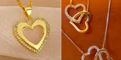 گردن آویز قلبی طلا؛ ۱۵ مدل زیبا و شیک برای استایل روزمره و رسمی