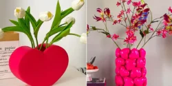 گلدان فانتزی صورتی؛ ۱۵ مدل ارزان ولی شیک برای خونههای نقلی