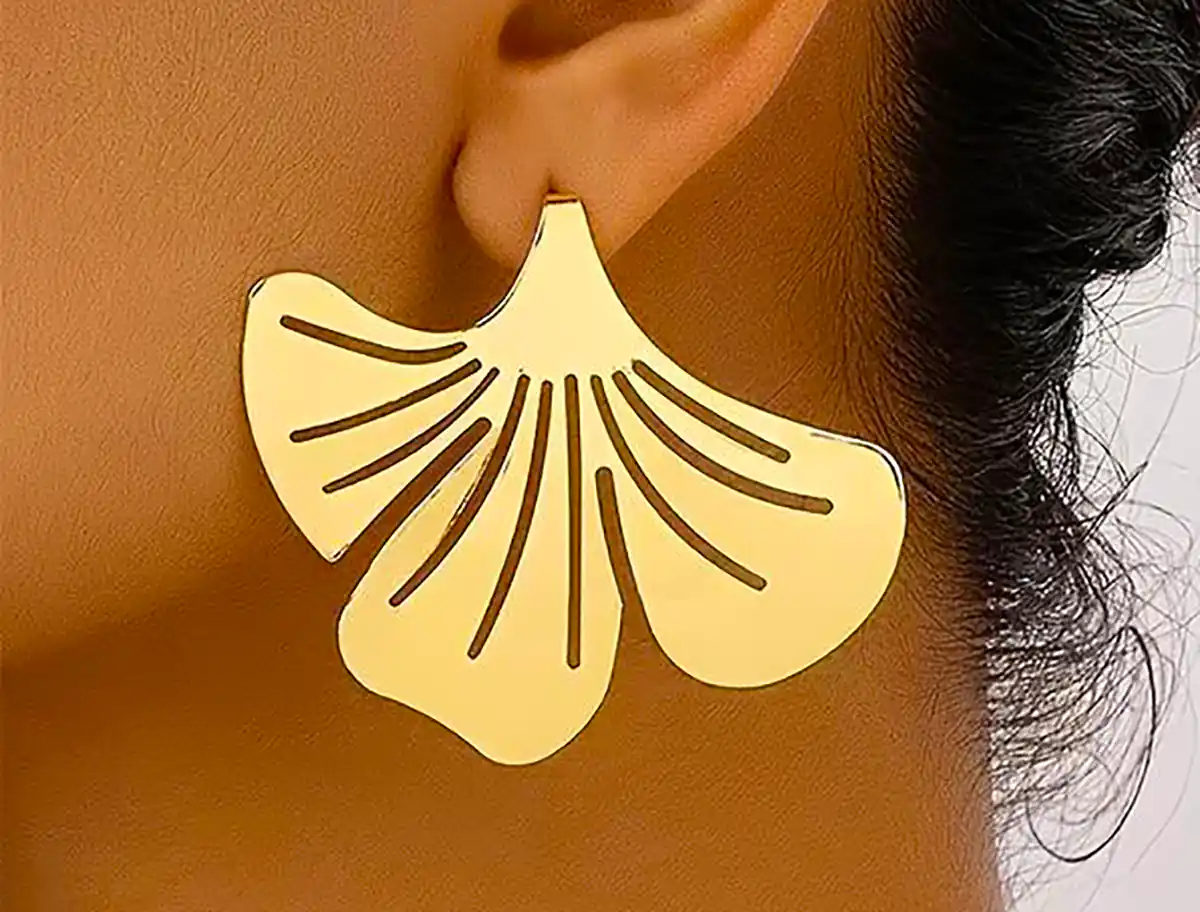 گوشواره لوکس طلا