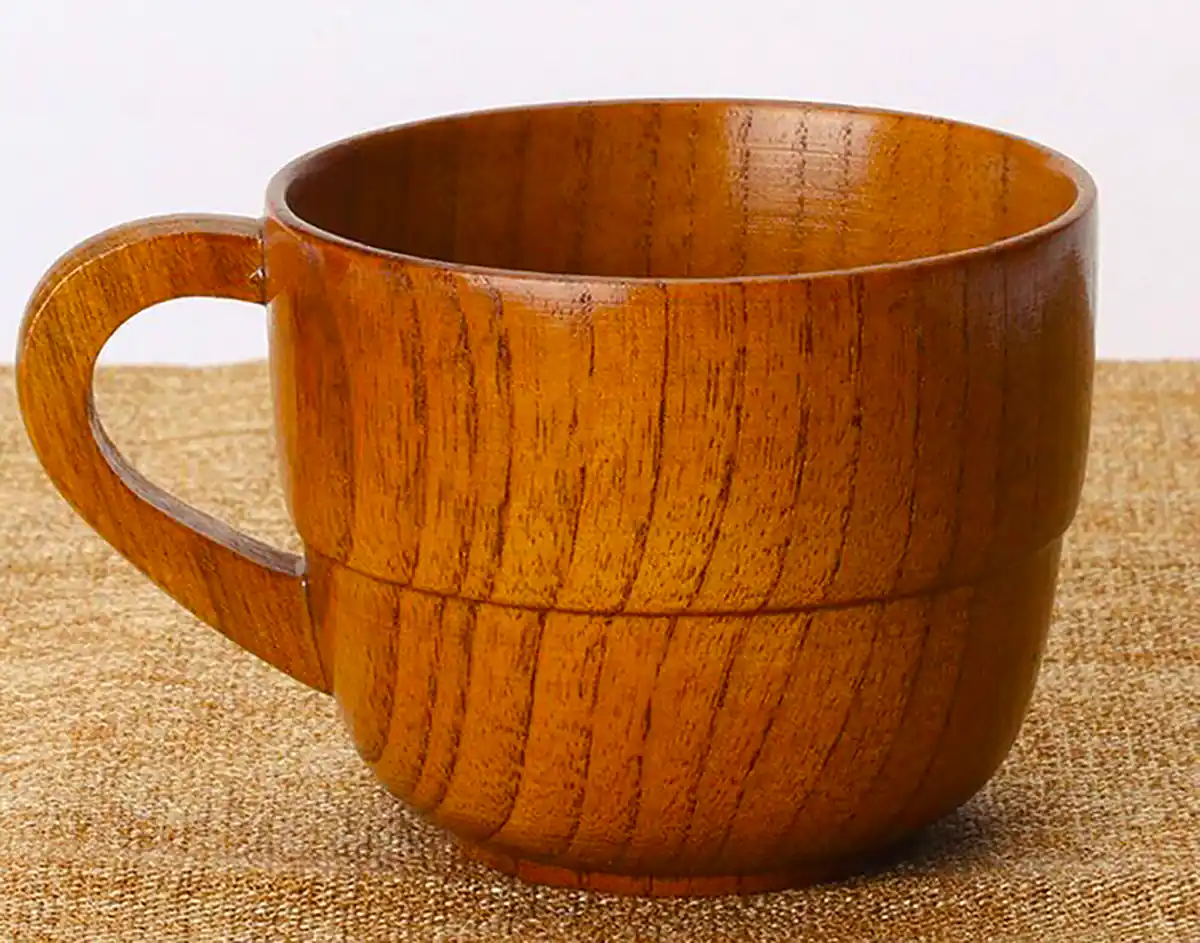 ماگ چوبی روستیک