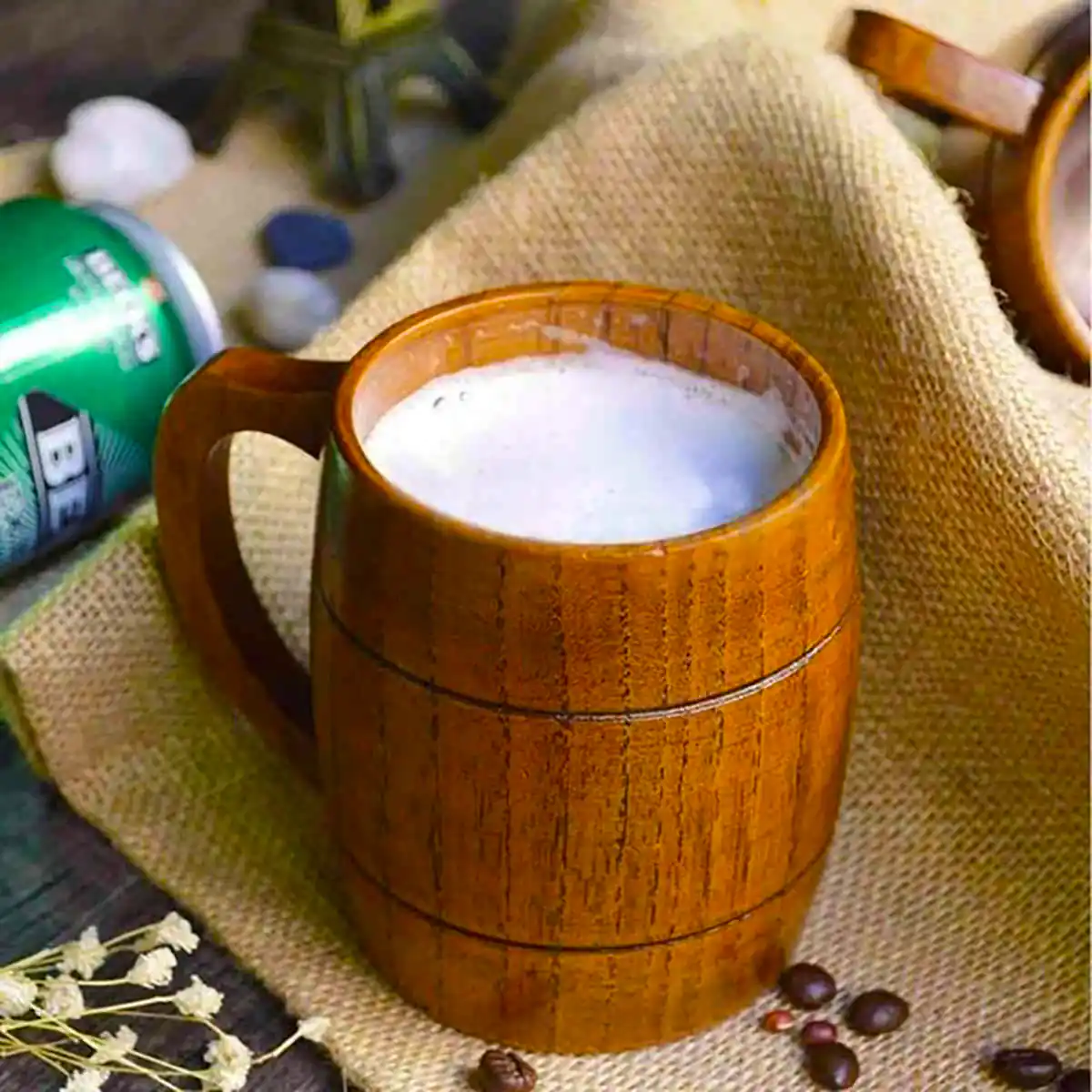 ماگ چوبی روستیک