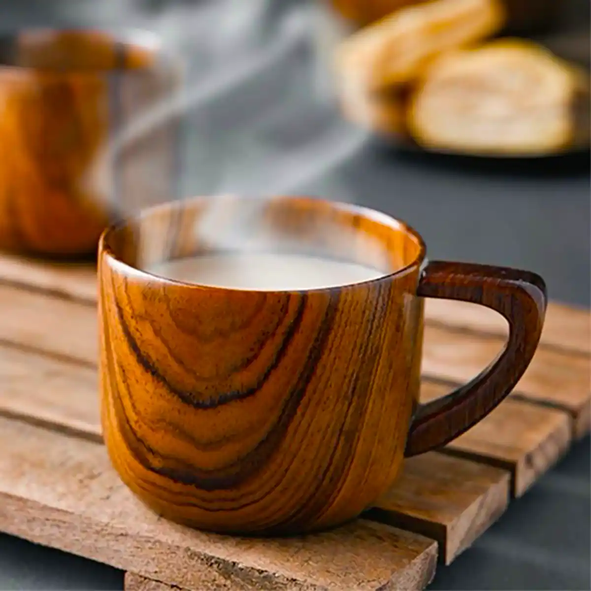 ماگ چوبی روستیک