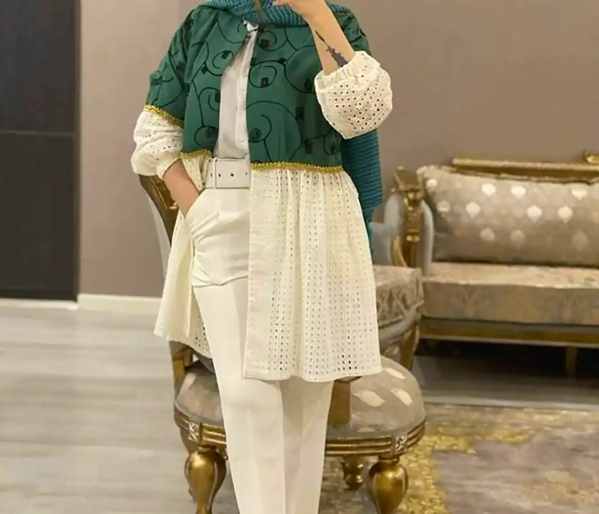 مانتو عروسکی دخترانه