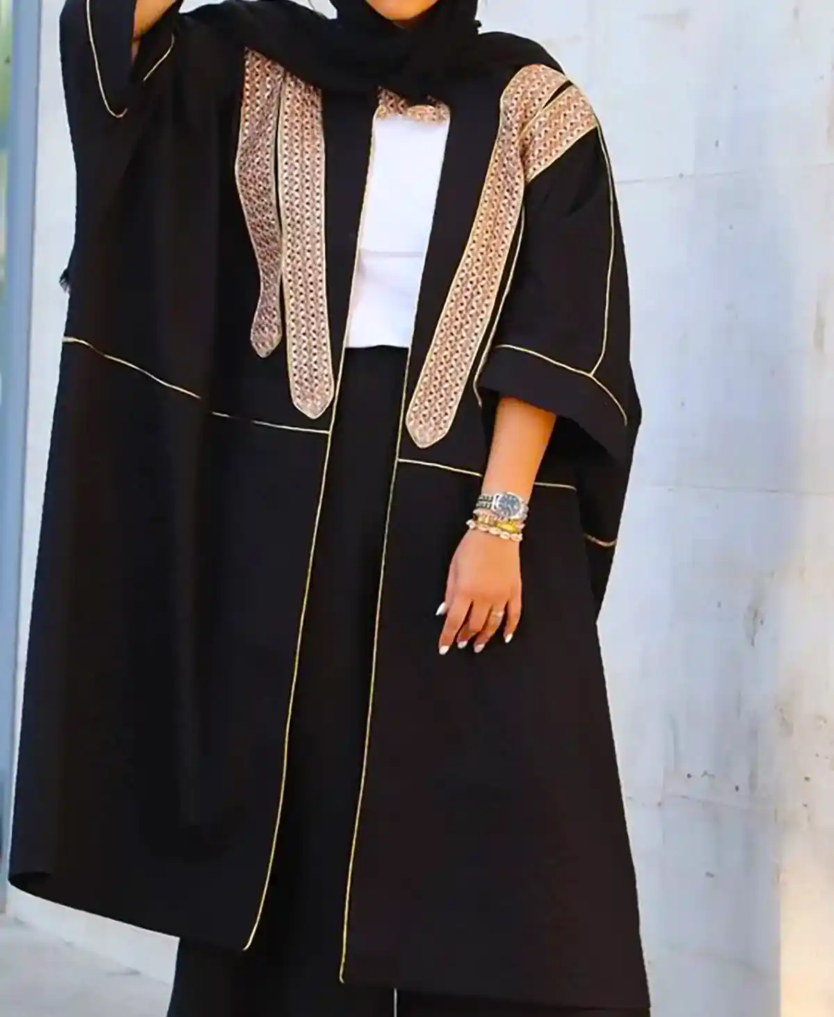 مانتو باکلاس مشکی
