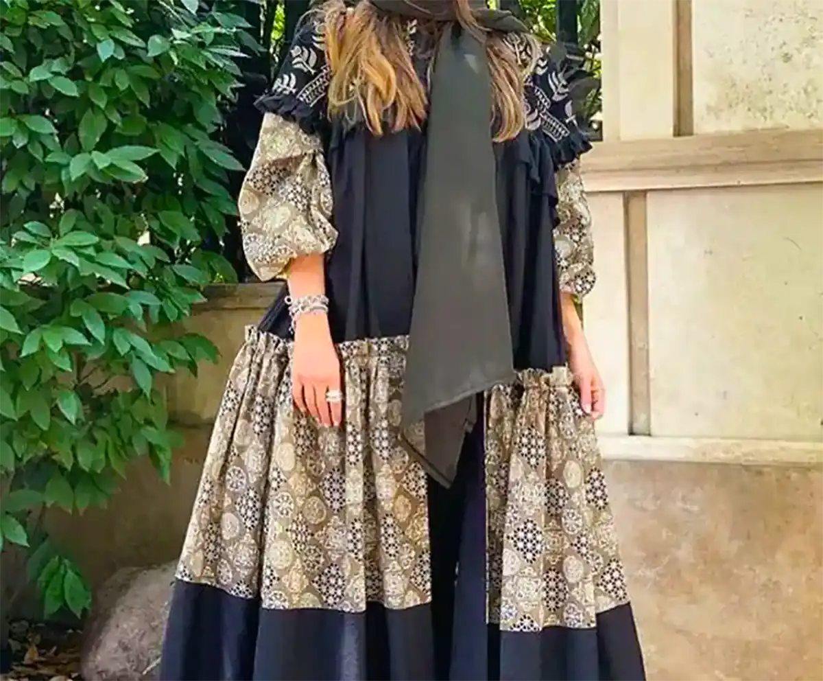 مانتو باکلاس مشکی