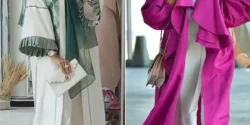 مانتو بلند بینظیر و با وقار؛ ۱۵ مدل محبوب برای استایل تابستانی باوقار خانم ها