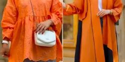 مانتو نارنجی بهاره باکلاس؛ ۱۵ مدل شیک برای استایل خاص در بهار امسال