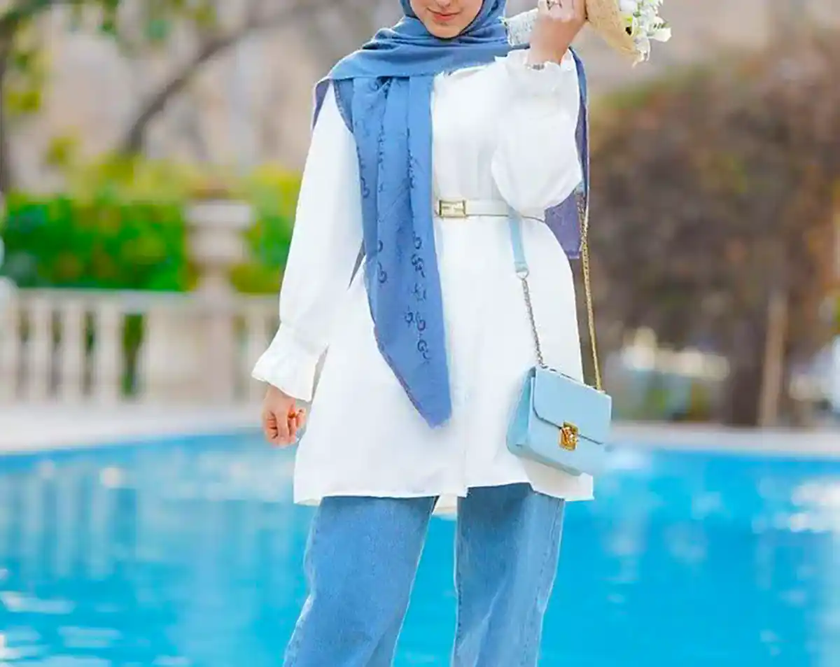 مانتو شومیزی سفید زنانه