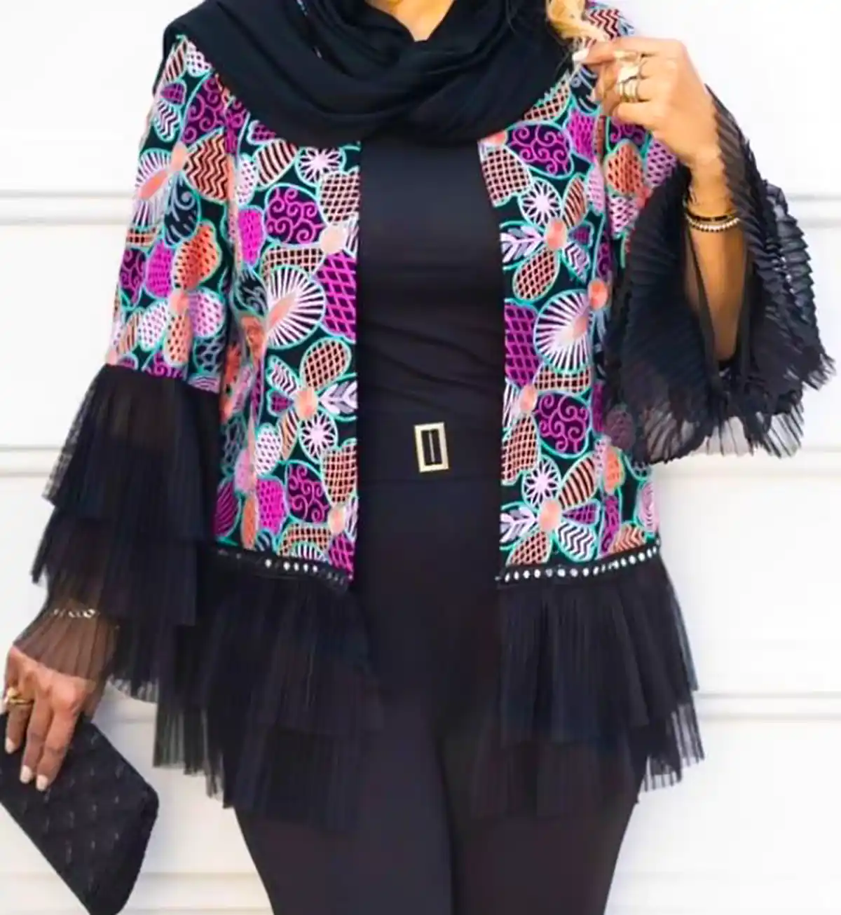 مانتو زنانه مشکی خاص