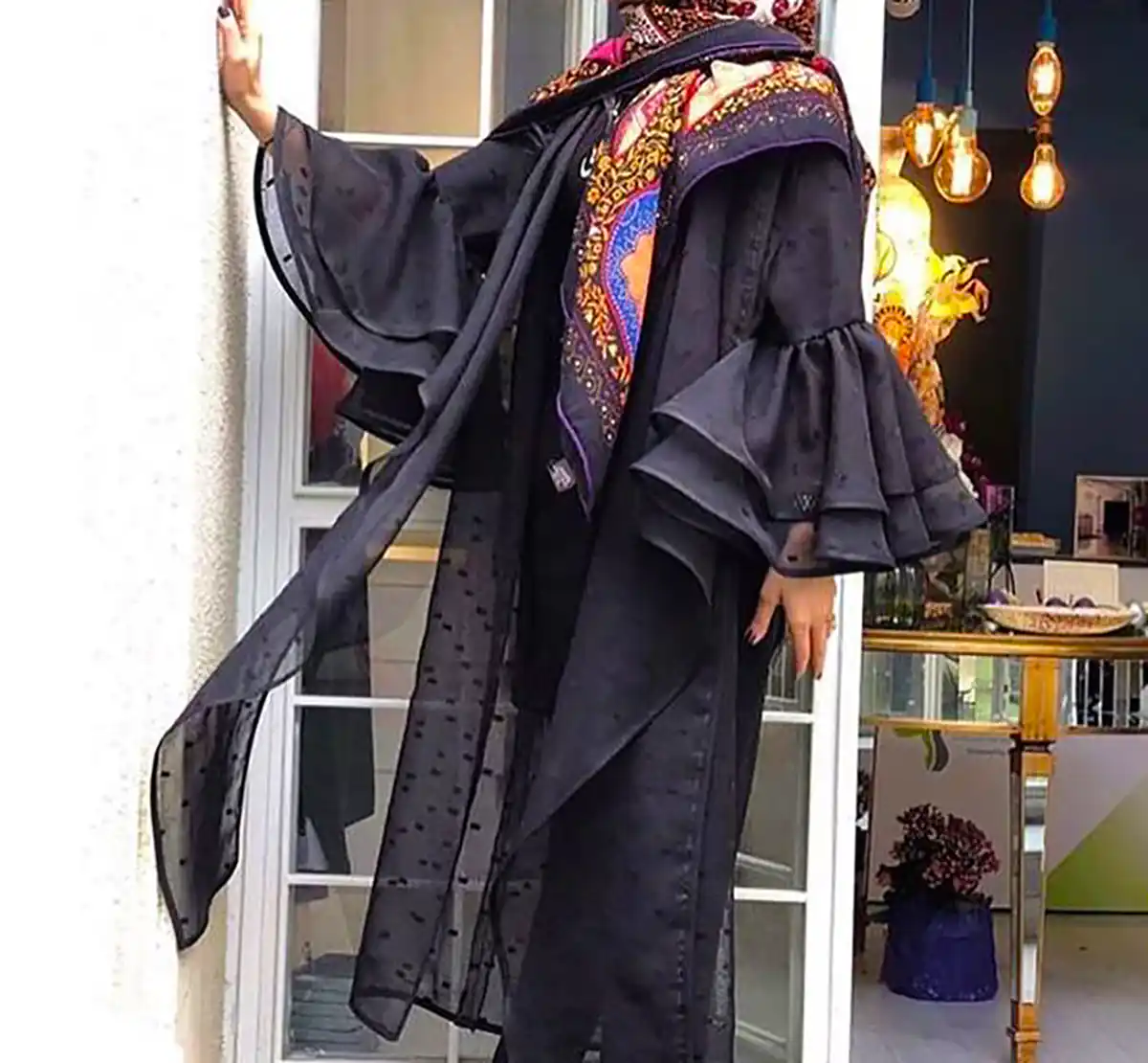 مانتو زنانه مشکی خاص