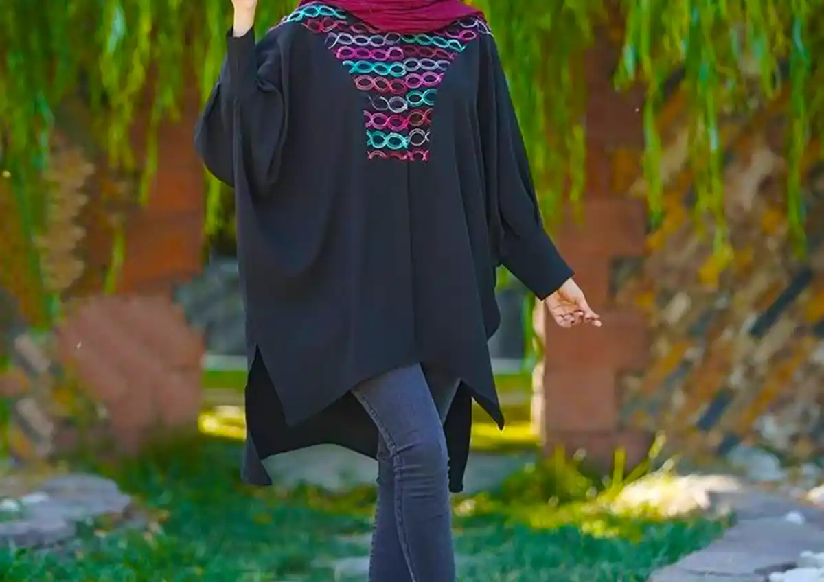 مانتو زنانه مشکی خاص
