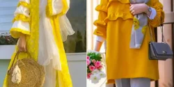 مانتو زرد تابستونی؛ ۱۵ مدل دخترونه و شیک برای استایل خنک روزهای گرم