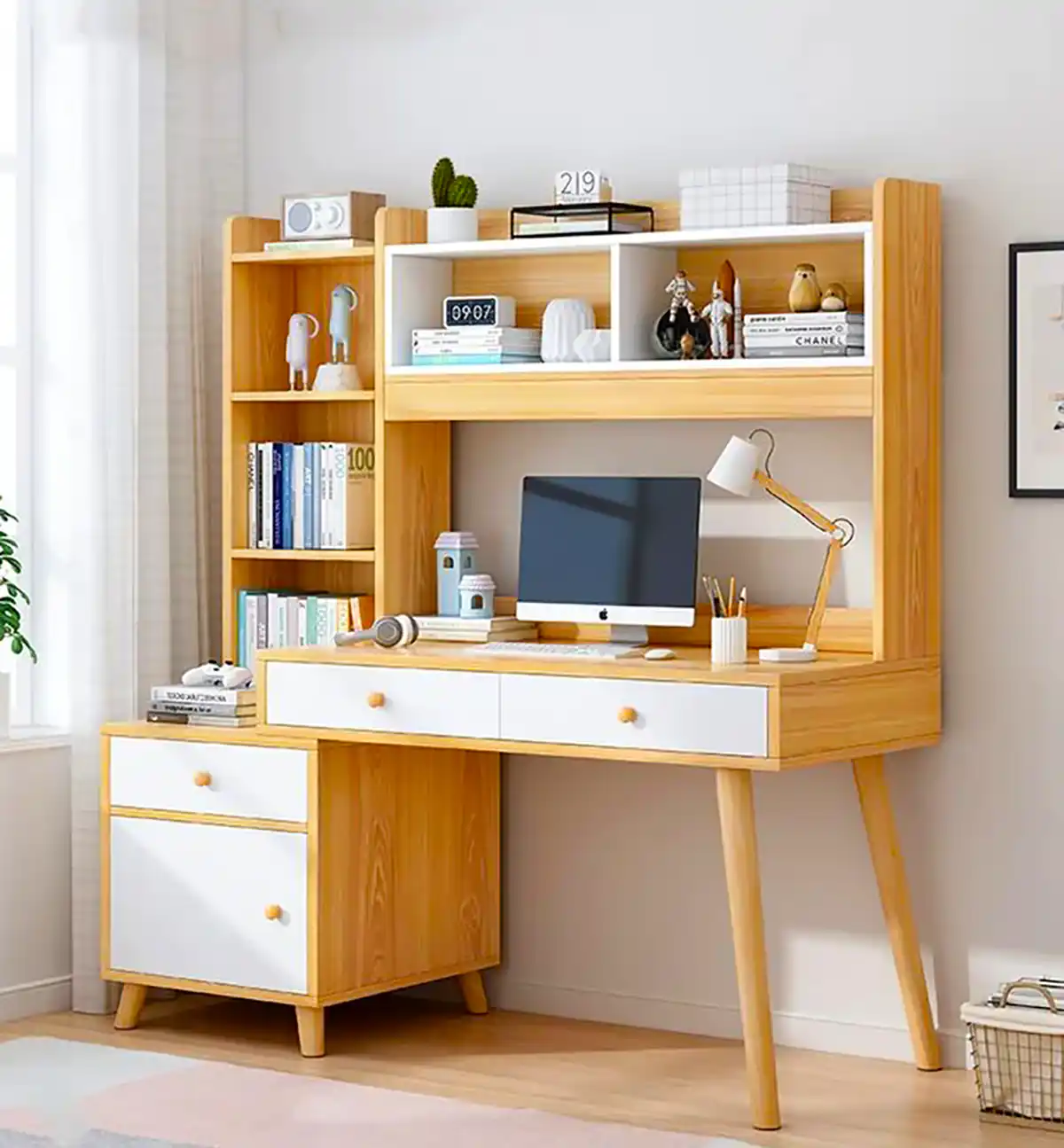 میز تحریر چوبی