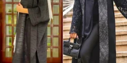 مدل مانتو مشکی رسمی؛ ۱۵ مدل شیک و ساده مخصوص مراسم اداری و رسمی روزمره