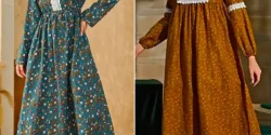 پیراهن بلند گلریز؛ ۱۵ مدل خاص و ترند ۲۰۲۵ برای استایل روزمره و تابستونی