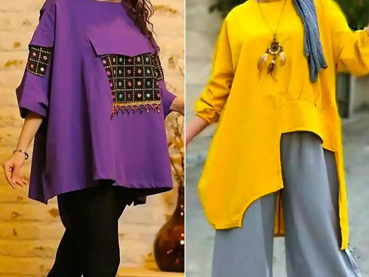 شومیز مانتویی جلوبسته