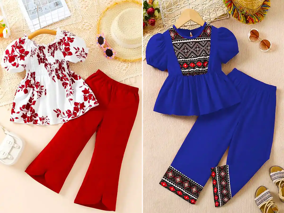 تیشرت شلوار دخترانه