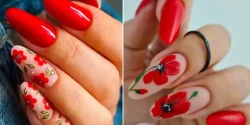 طراحی ناخن قرمز؛ ۱۵ عکس از جدیدترین دیزاین‌ها برای مراسم خاص و روزمره دخترونه