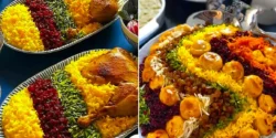 تزیین برنج مهمونی؛ ۱۵ مدل خلاقانه برای مهمونی‌های لوکس و لاکچری