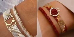 دستبند میوکی با پلاک طلا؛ ۱۵ مدل خاص برای استایل‌های متفاوت و خاص