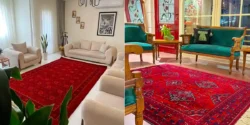 دکور خونه با فرش قرمز؛ ۱۵ عکس الهام‌بخش از چیدمان‌های مدرن و کلاسیک ایرانی