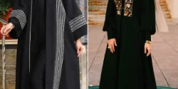 مانتو عبایی مشکی خاص؛ ۱۵ مدل لوکس برای خانمهایی که متفاوت میپوشند