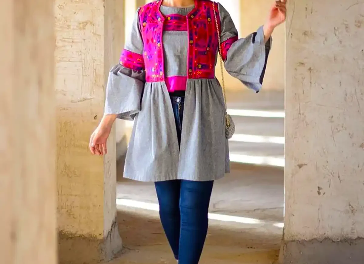 مانتو دخترانه میدی تابستانه
