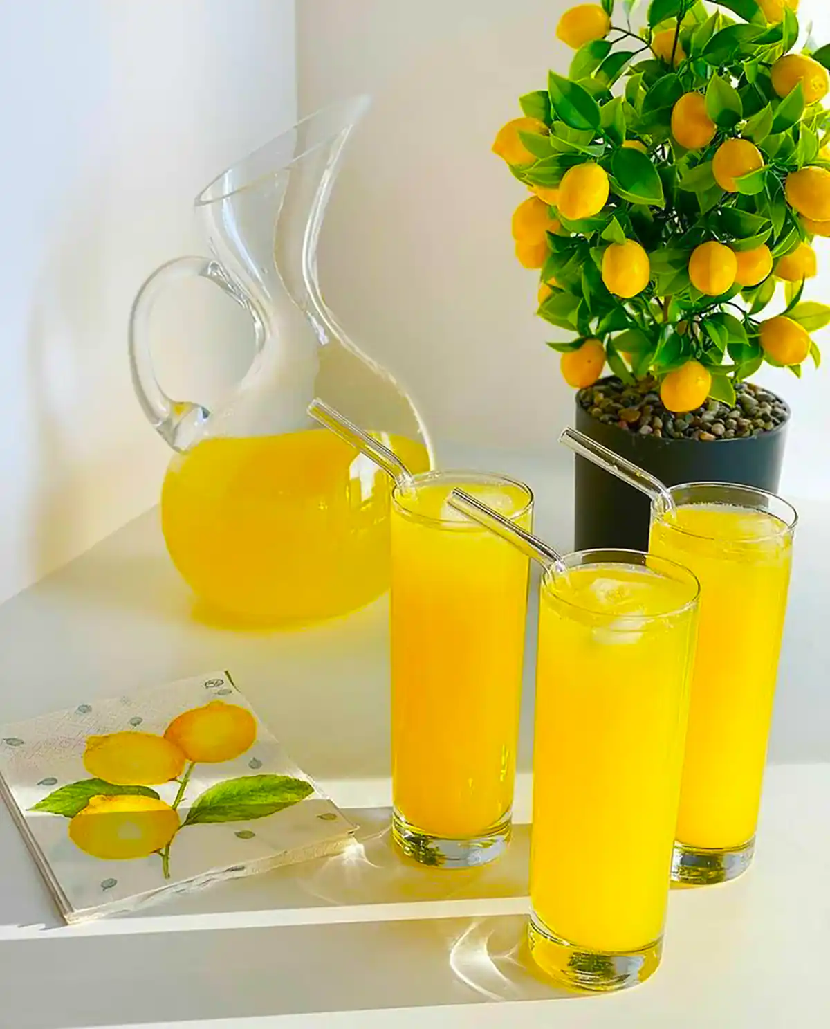 ست پارچ و لیوان کریستال
