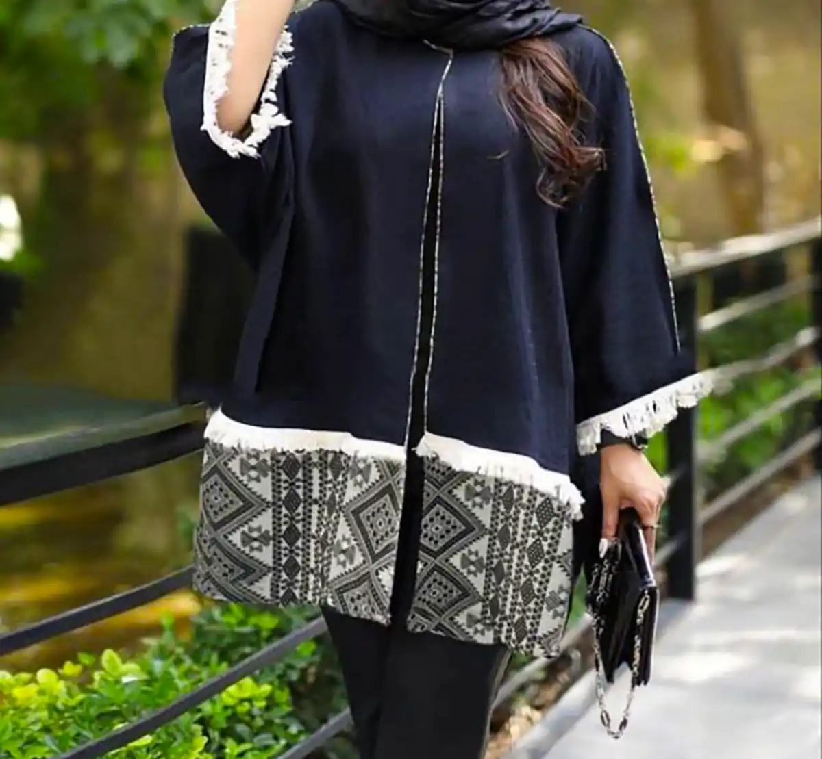 تیپ مشکی مجلسی زنانه