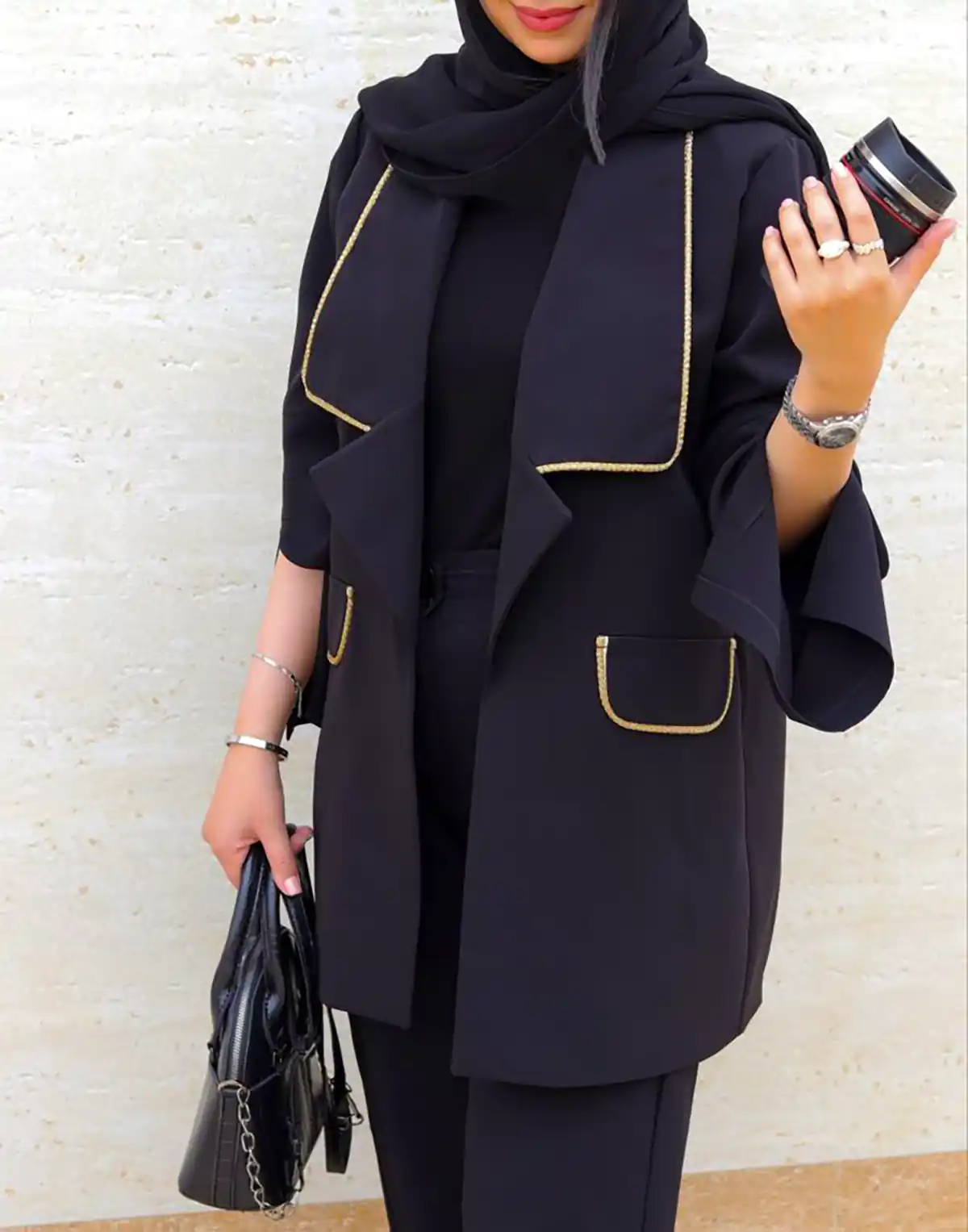 تیپ مشکی مجلسی زنانه