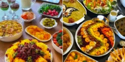 چیدمان میز شام ایرانی؛ ۱۵ مدل خاص و جذاب برای مهمانیهای دوستانه و خانوادگی