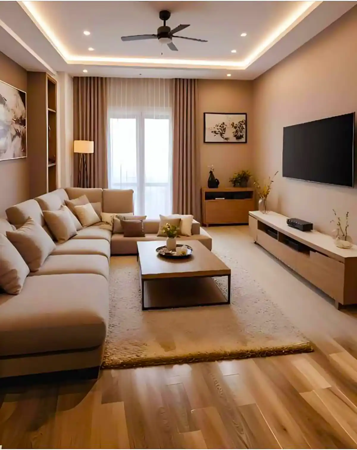 چیدن مبلمان پذیرایی مدرن