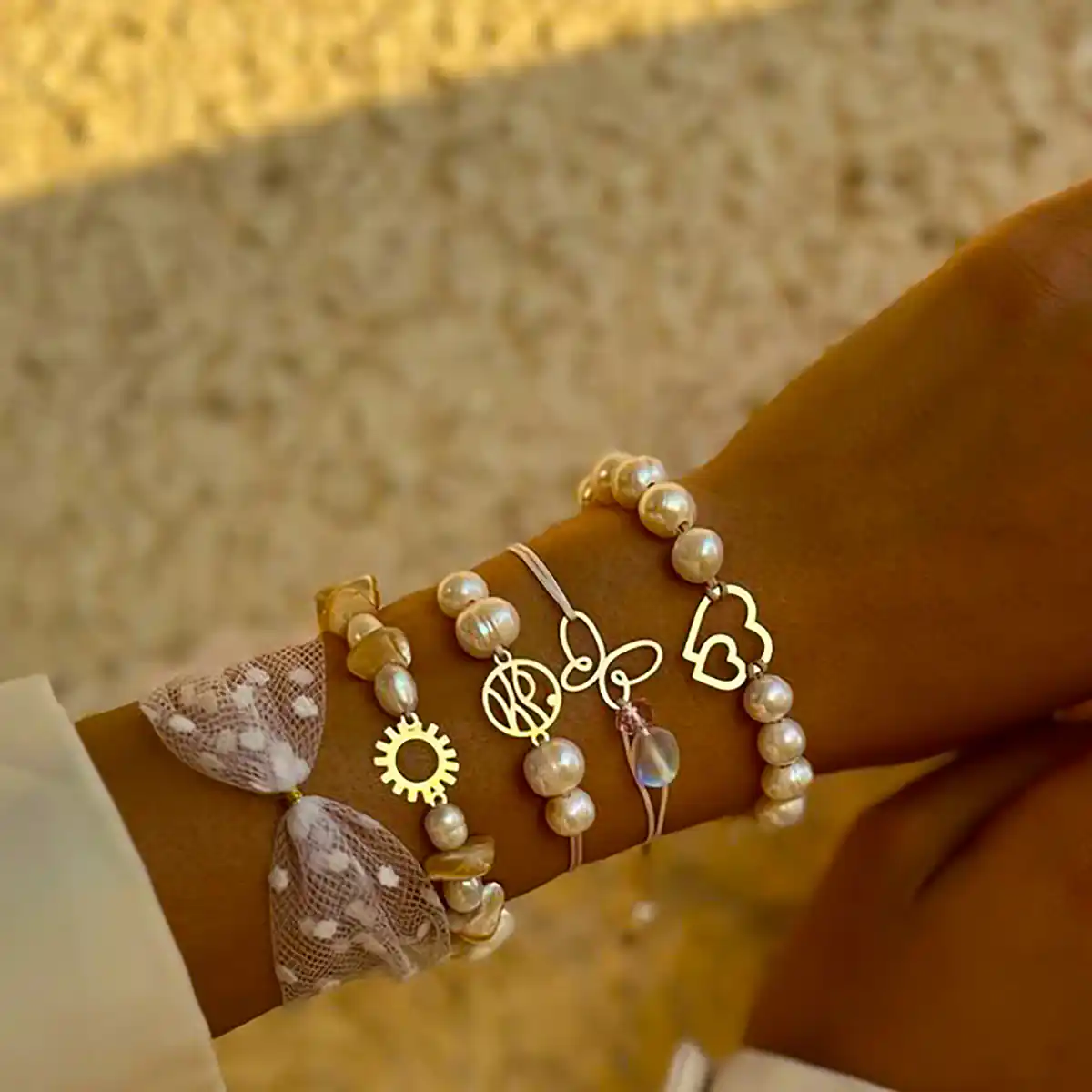 دستبند مرواریدی جدید و مدرن