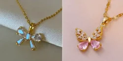 گردنبند سنگی کریستالی؛ ۱۵ مدل پرطرفدار و خاص برای استایل روزمره