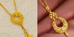 گردنبند طلا فیوژن مدرن؛ ۱۵ عکس زیبا و شیک از طراحی‌های متفاوت و مدرن