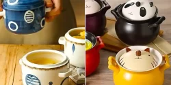 قابلمه طرحدار سرامیکی؛ ۱۵ مدل بی‌نظیر مناسب آشپزخانه‌های شیک
