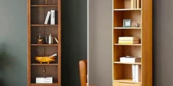 قفسه دیواری کم جا؛ ۱۵ مدل خلاقانه چوبی و شیک برای خانه‌های مدرن