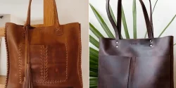 کیف دوشی چرم بزرگ؛ ۱۵ عکس از طراحی‌های مدرن و جذاب برای خاص پسندها