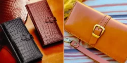 کیف پول چرم طبیعی؛ ۱۵ عکس از لوکسترین مدلها برای استفاده روزانه