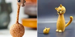 مجسمه چوبی دکوراتیو حیوانات؛ ۱۵ مدل خاص از طرح‌های جذاب و فانتزی چوبی