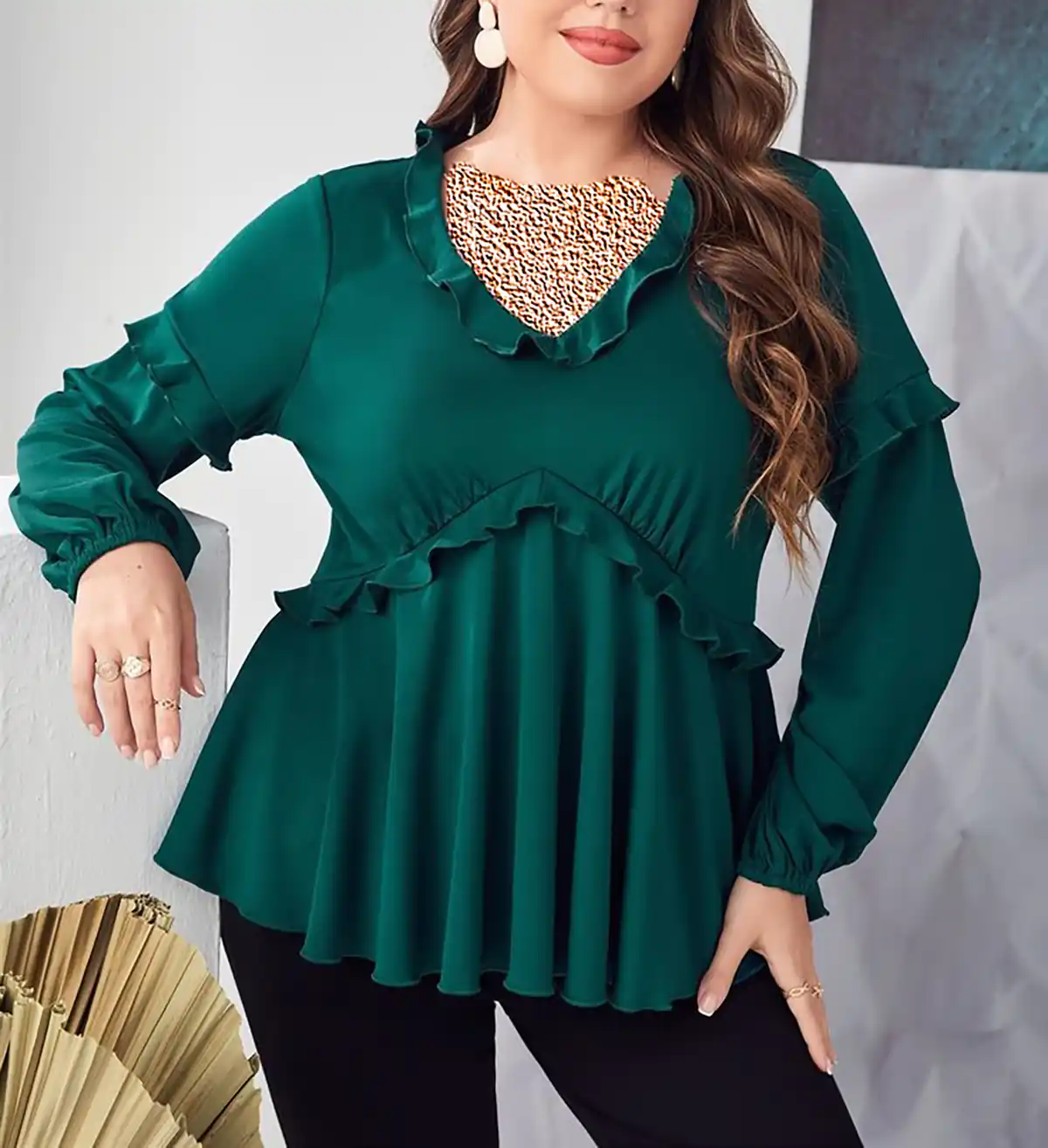 پیراهن چین دار مینیمال