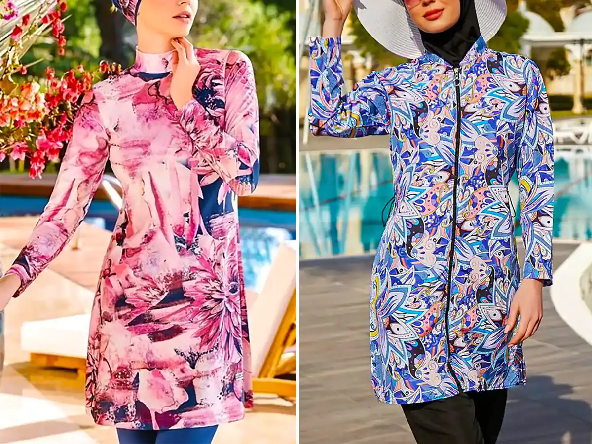 پیراهن طرحدار شیک زنانه
