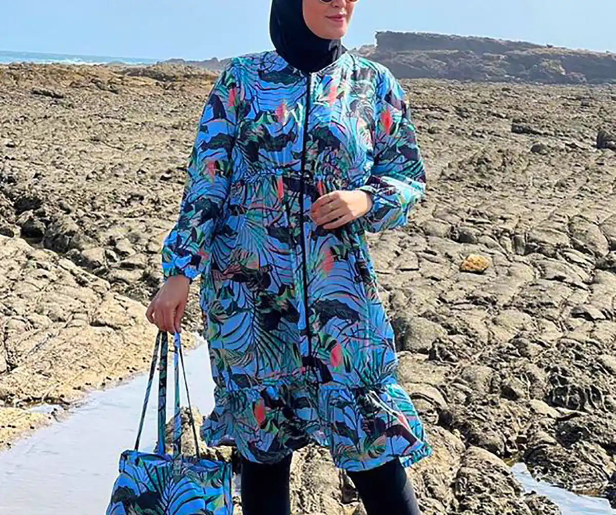 پیراهن طرحدار شیک زنانه