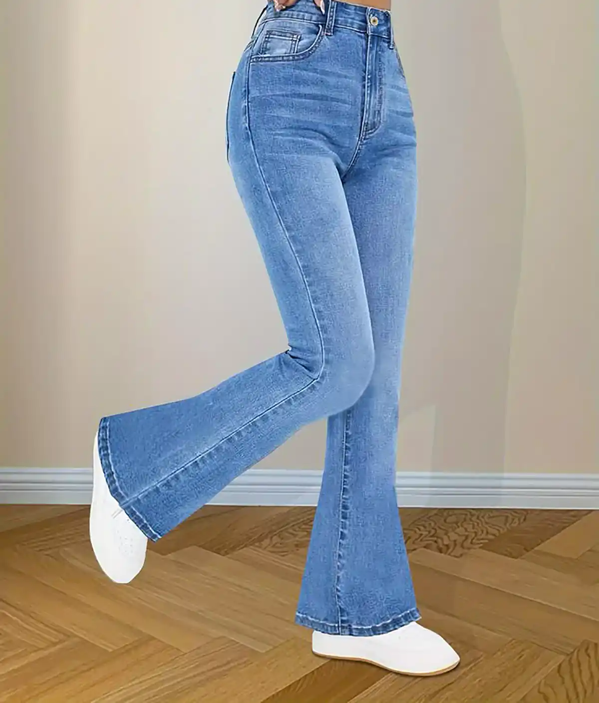 شلوار بوت کات جین روشن