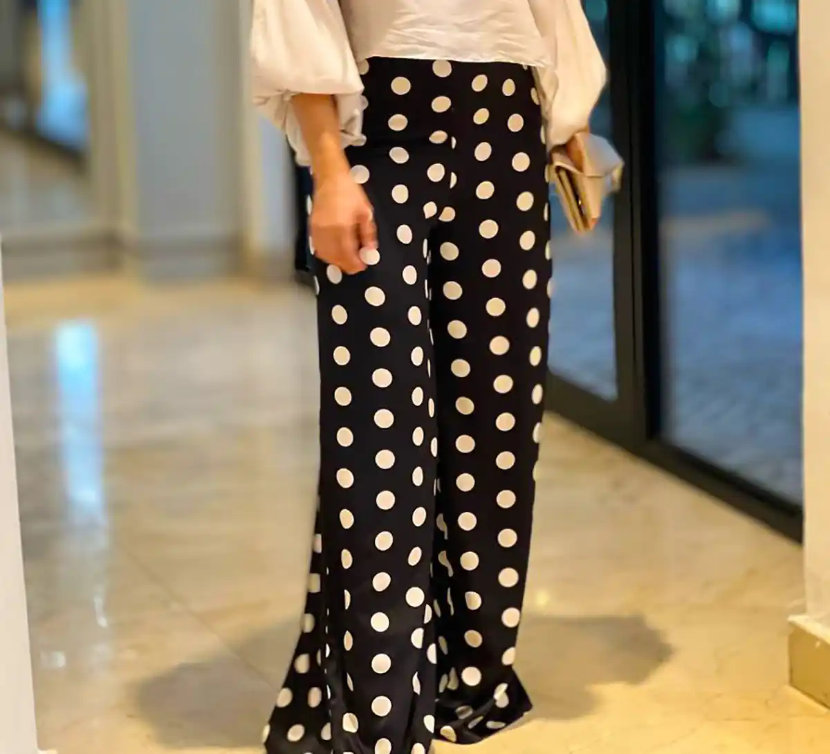شلوار طرح دار شیک زنانه