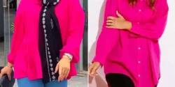 شومیز سرخابی؛ ۱۵ مدل جدید و خوشگل برای علاقهمندان به مد روز