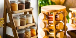 استند مدرن ادویه جهیزیه؛ ۱۵ عکس جذاب و کاربردی برای چیدمان جهیزیه شما